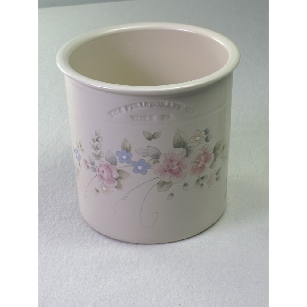 Pfaltzgraff Tea Rose Vintage Stoneware Crock Commemorative York PA Collectible